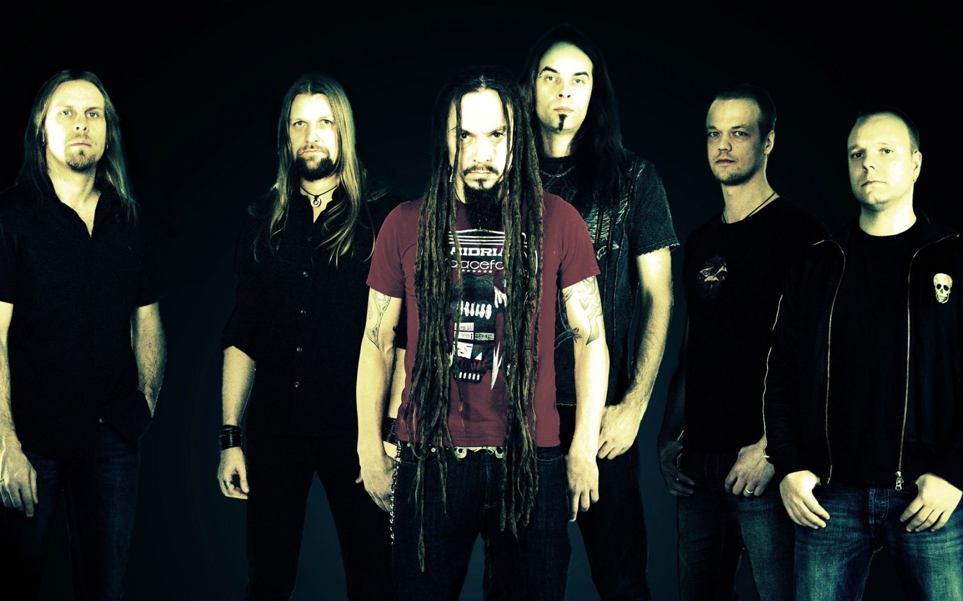 Картинки Amorphis, dreadlocks, волосы, группа, участники фото и обои на рабочий стол