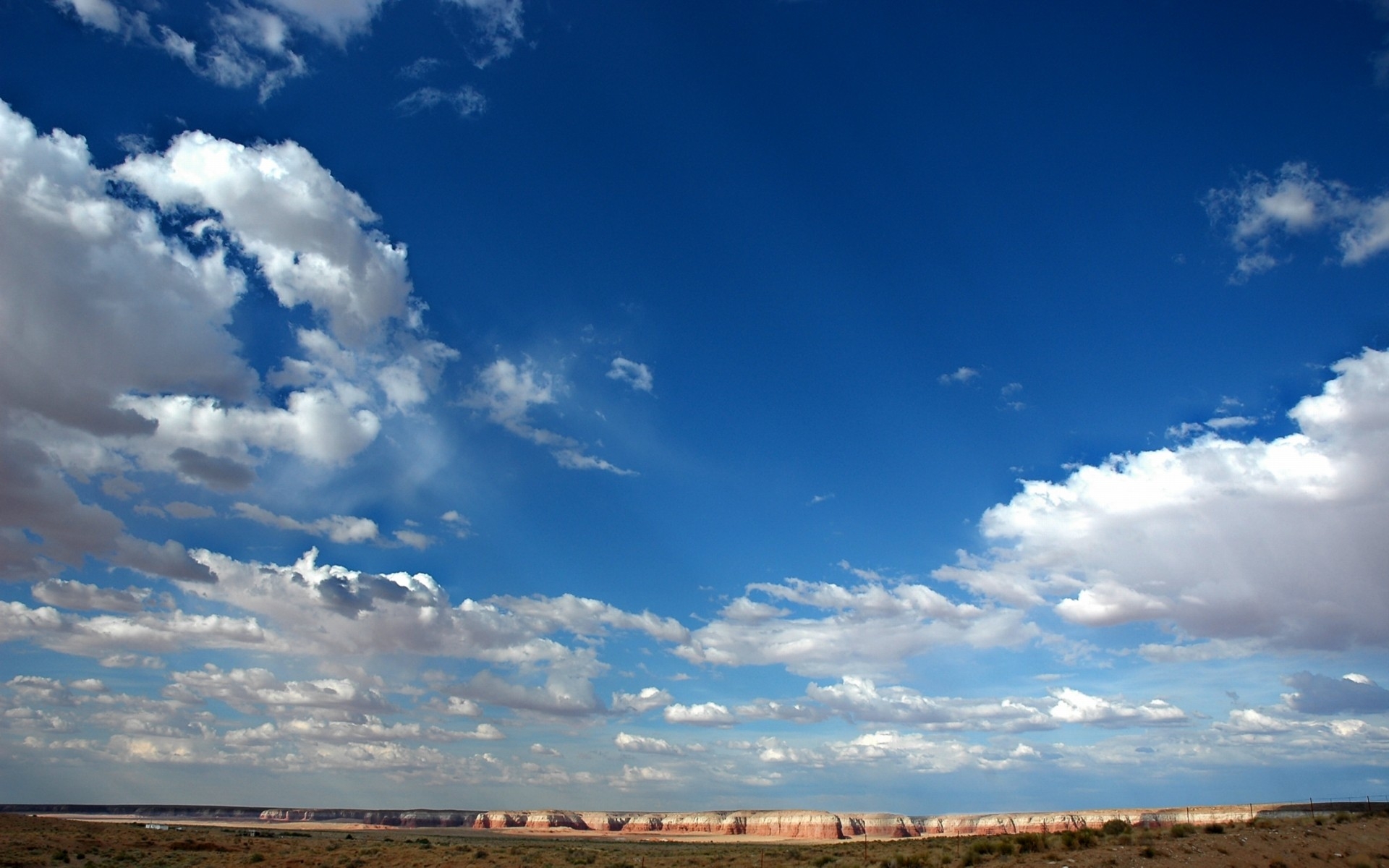 Картинки Небо, облака, синий, белый, каньоны, горы фото и обои на рабочий стол