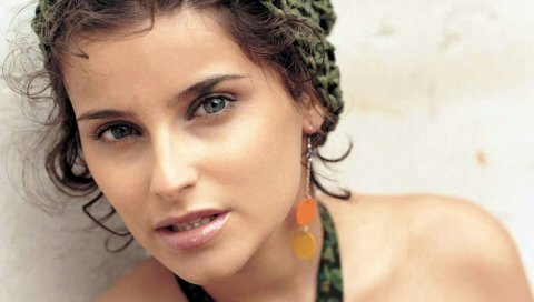 Nelly furtado, лицо, помада, кепка, серьги