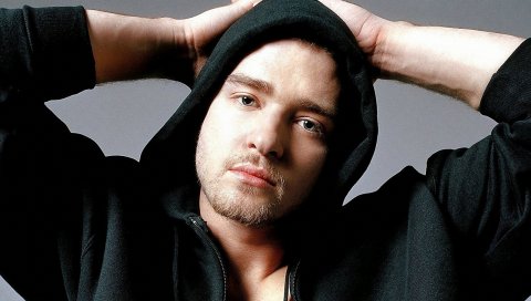 Justin timberlake, халат, борода, руки, взгляд