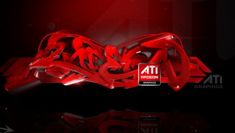 Ati, radeon, логотип, графика, реферат