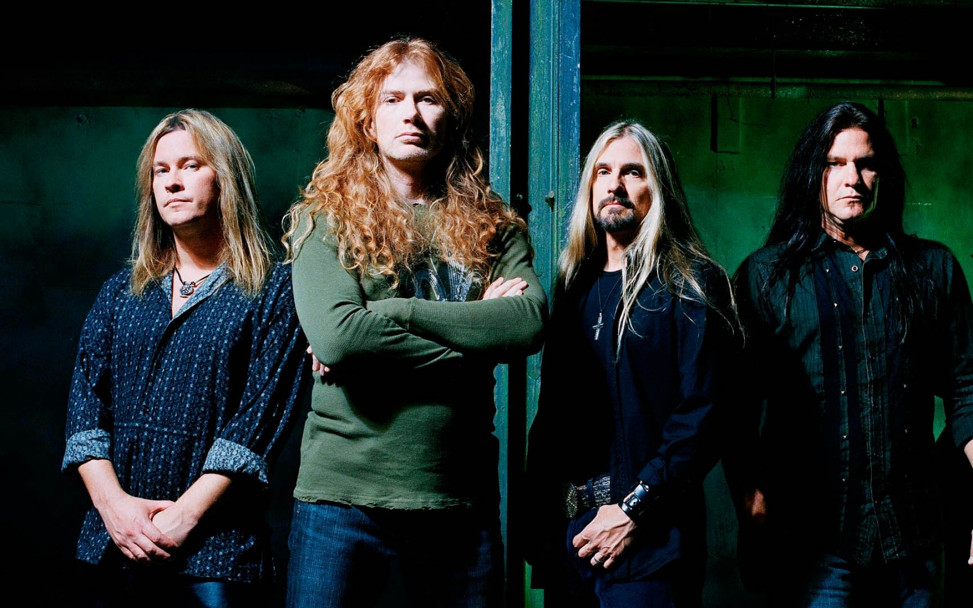 Картинки Megadeth, волосы, одежда, подвал, дом фото и обои на рабочий стол