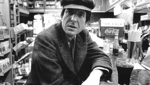 Leonard cohen, кафе, бар, магазин, пальто