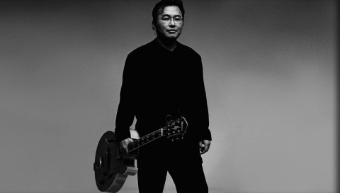 Jack lee, азиатский, гитара, костюм, очки