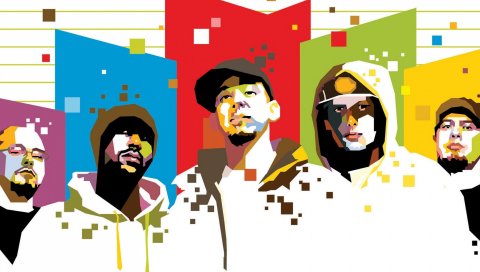 Fort minor, графика, фотография, группа, участники