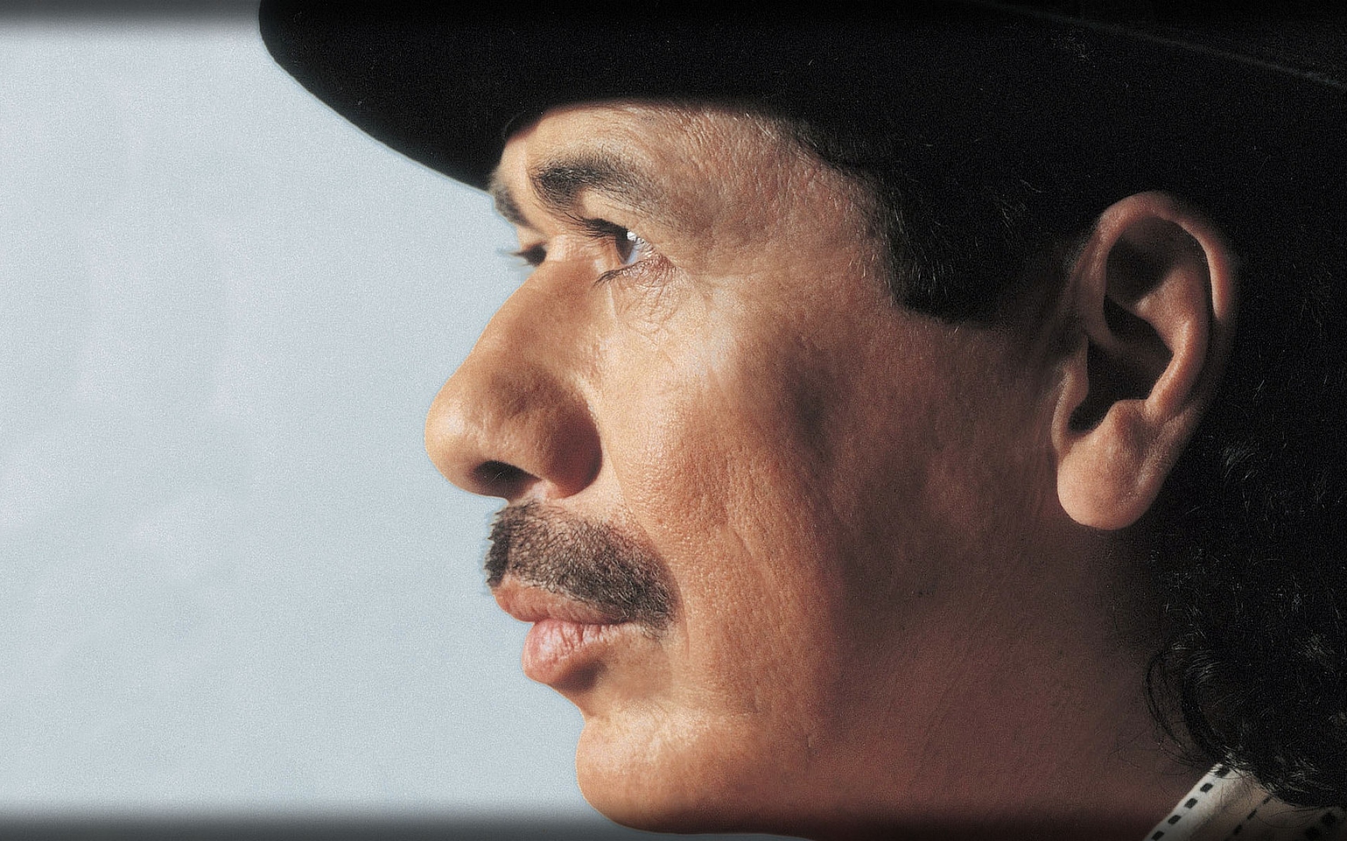 Картинки Carlos santana, лицо, усы, волосы, взгляд фото и обои на рабочий стол