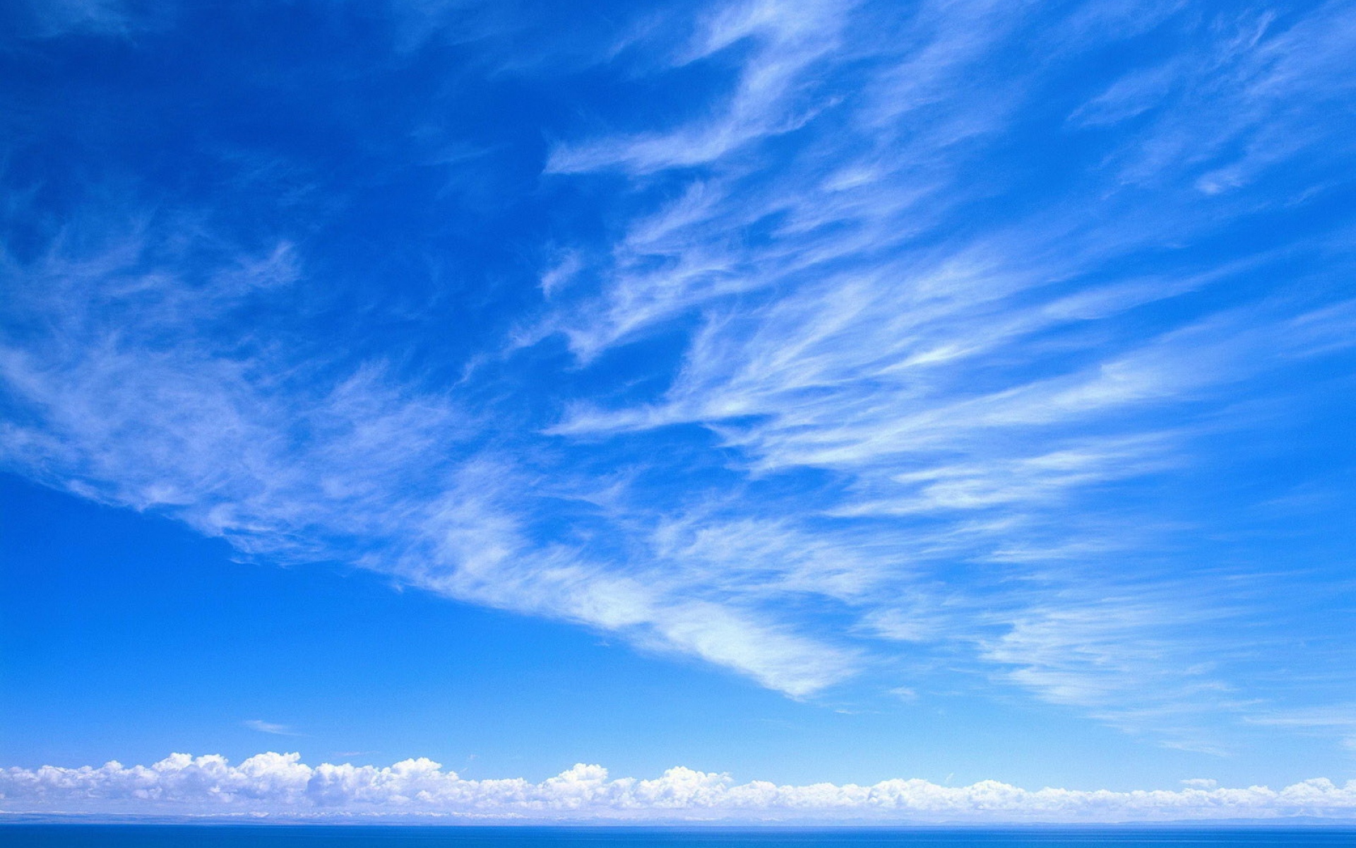 Картинки Небо, синий, белый, облака, нежность фото и обои на рабочий стол
