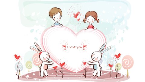 День Святого Валентина, сердце, признание, любовь