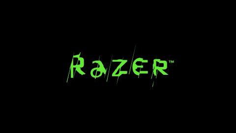 Razer, логотип, текст