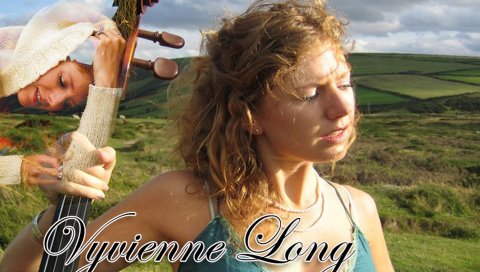 Vyvienne long, инструмент, поле, девушка, солнце
