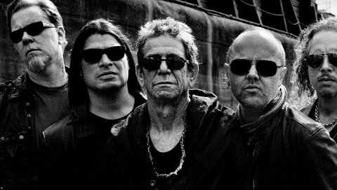 Lou reed, metallica, группа, участники, очки