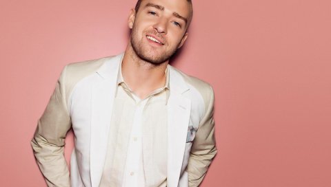 Justin timberlake, костюм, рубашка, улыбка, щетина