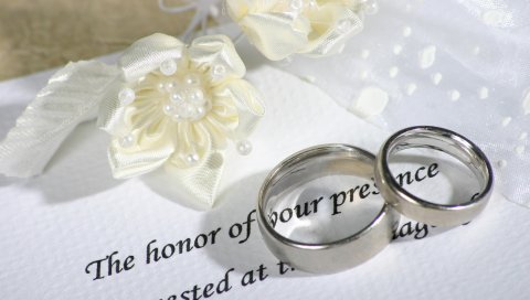 Кольца, обручальные кольца, свадьба, приглашение