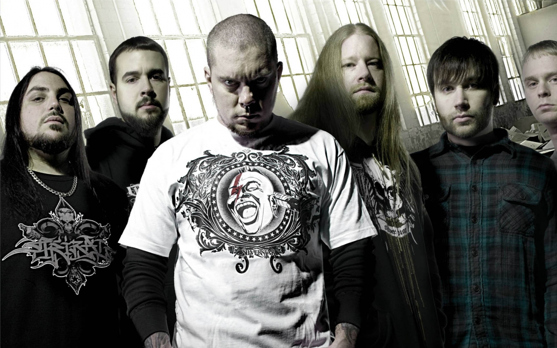 Картинки Chimaira, группа, участники, футболки, посмотрите фото и обои на рабочий стол