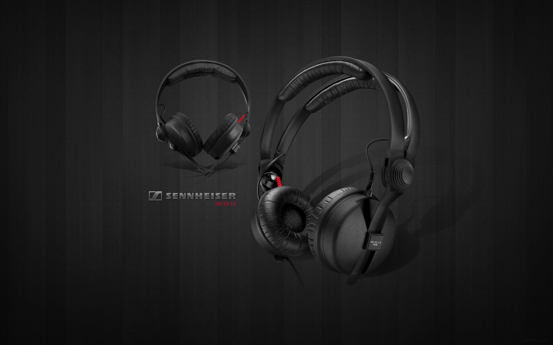 Картинки Наушники, sennheiser, hd 25-1 ll, мембраны, черный фото и обои на рабочий стол