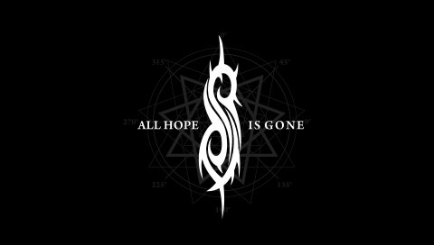 Slipknot, символ, имя, графика, фон