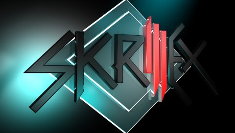 Skrillex, имя, символ, графика, свет