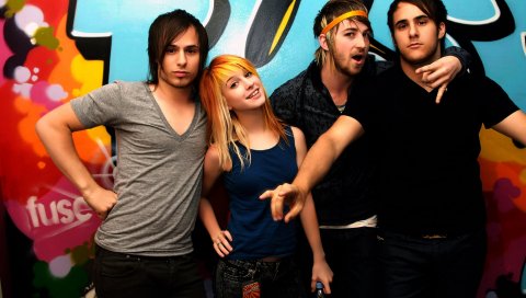 Paramore, группа, участники, граффити, посмотрите