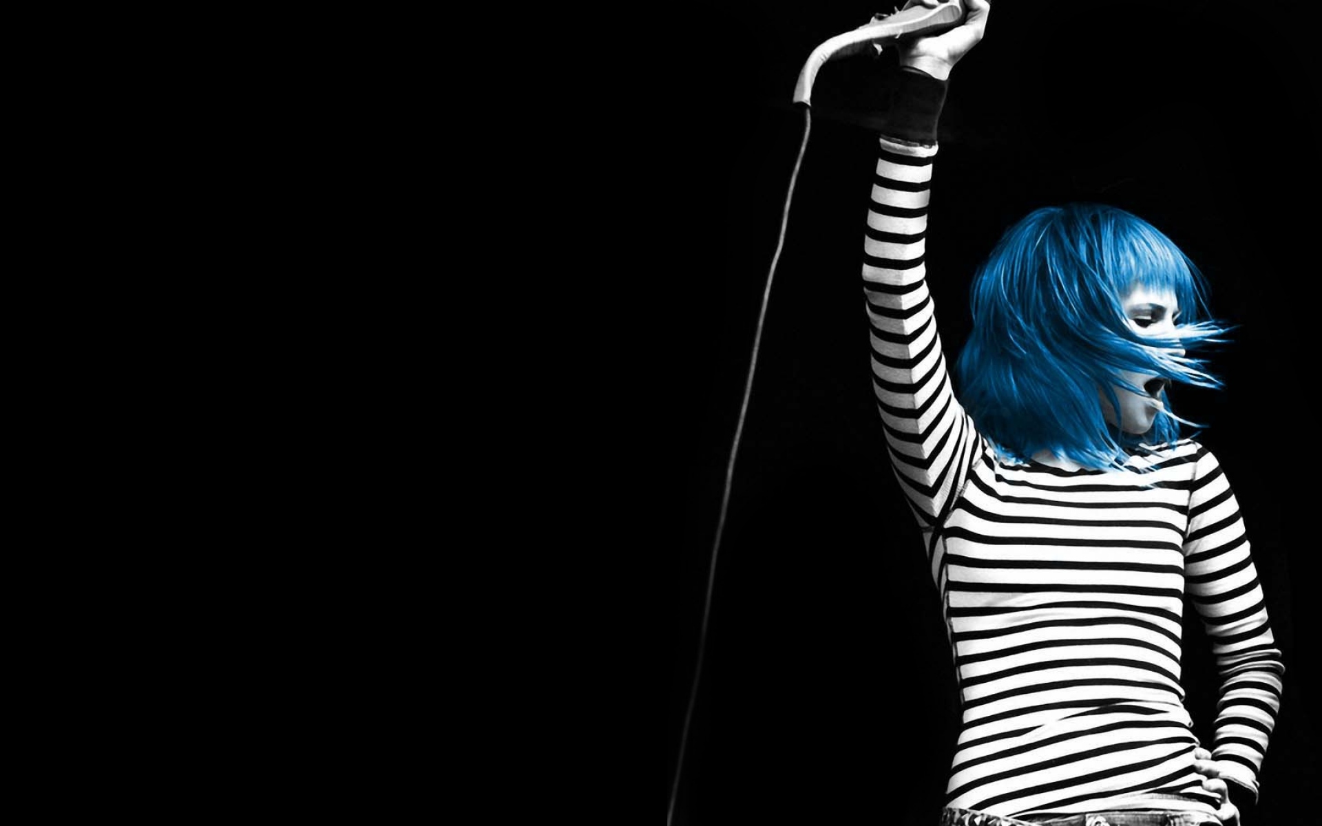 Картинки Paramore, волосы, цвет, фон, девушка фото и обои на рабочий стол