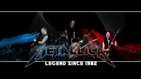 Metallica, участники, шоу, имя, графика