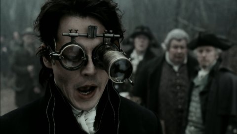 Сонный полый, johnny depp, ichabod кран, устройство