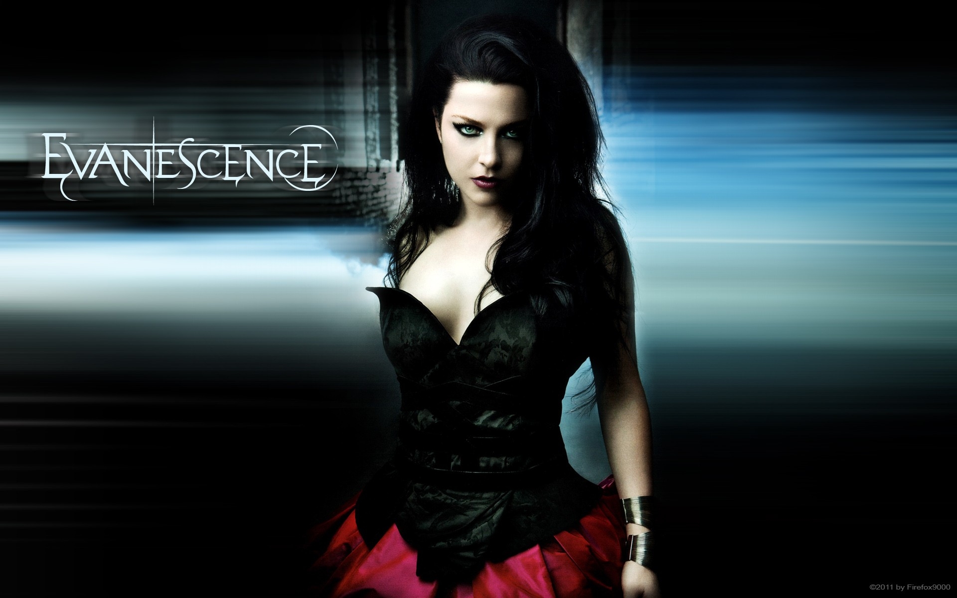 Картинки Evanescence, девушка, платье, макияж, юбка фото и обои на рабочий стол