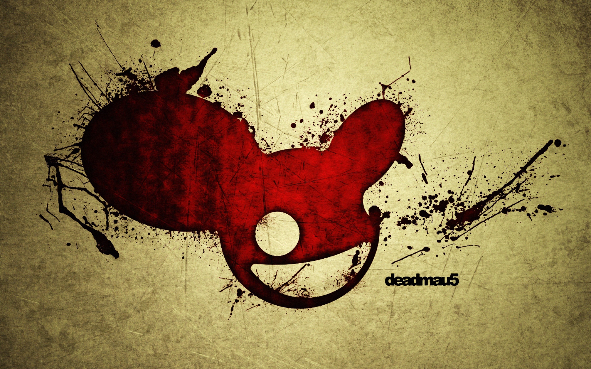 Картинки Deadmau5, спрей, имя, цвет, фон фото и обои на рабочий стол