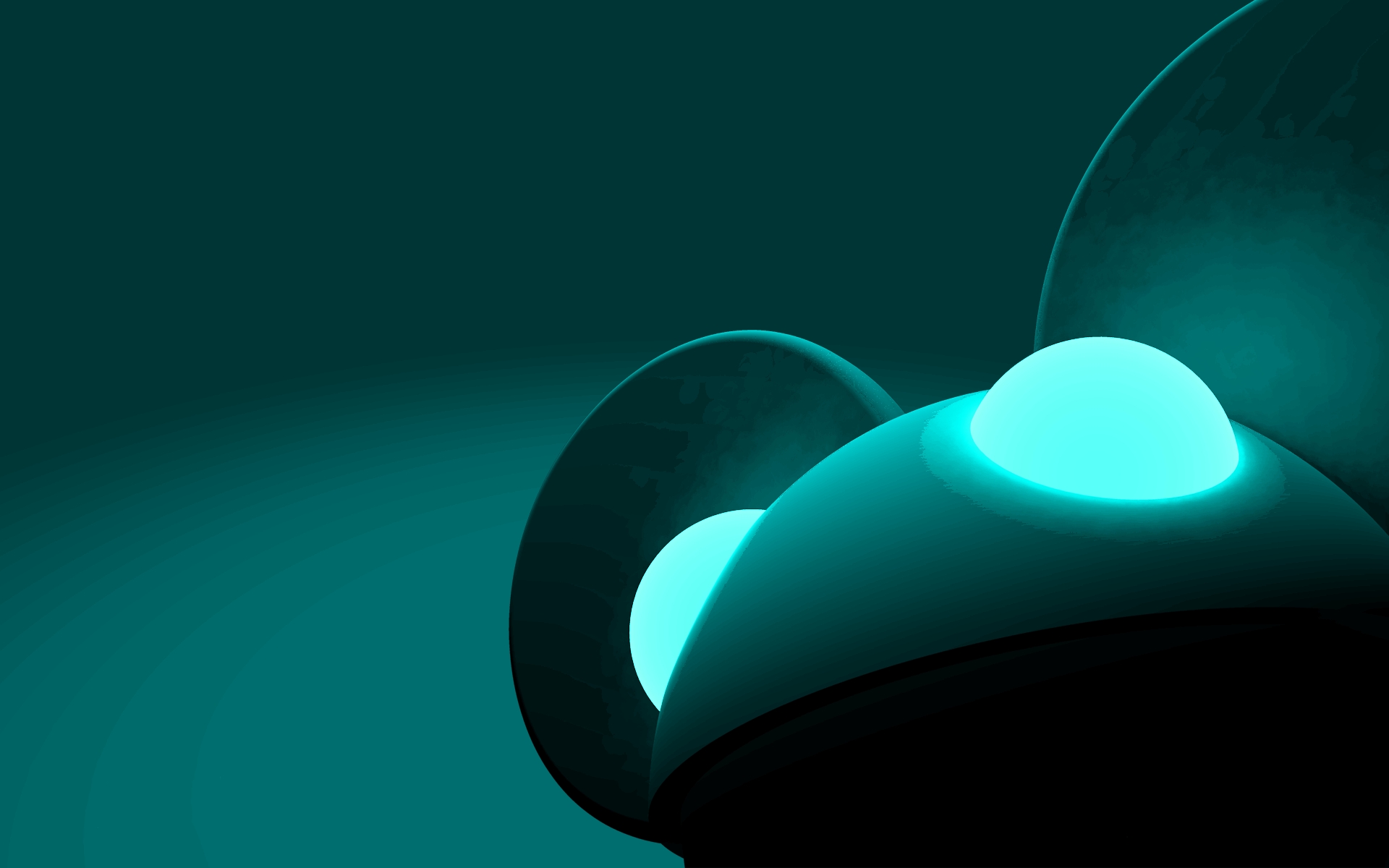 Картинки Deadmau5, мышь, 3d, свет, фон фото и обои на рабочий стол