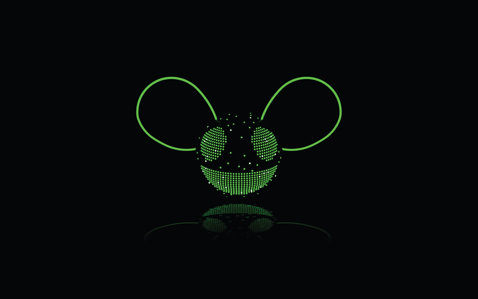 Картинки Deadmau5, отражение, фон, свет, энергия фото и обои на рабочий стол