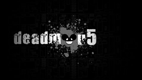Deadmau5, графика, шрифт, мышь, спрей