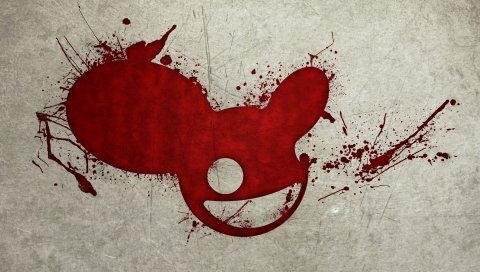 Deadmau5, мышь, графика, цвет, спрей