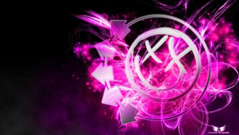 Blink-182, графика, изображение, символ, спрей