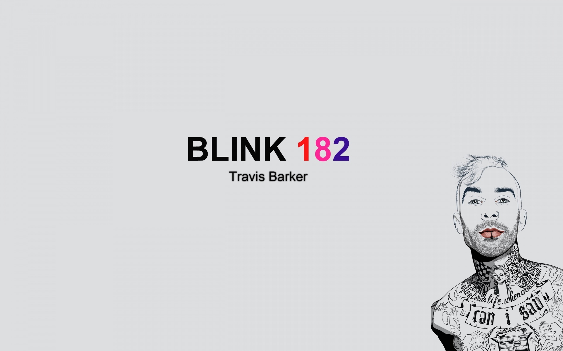 Картинки Blink-182, travis barker, участник, тату, фотография фото и обои на рабочий стол