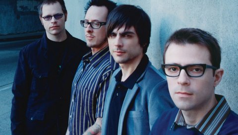 Weezer, группа, участники, наружная, стена