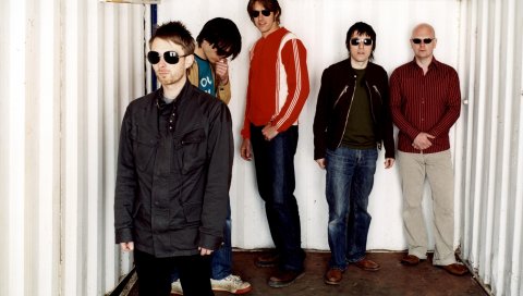 Radiohead, группа, участники, очки, контейнер