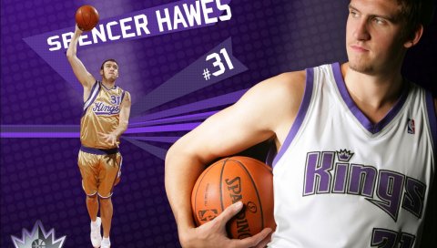 Spencer hawes, баскетбол, мяч, форма