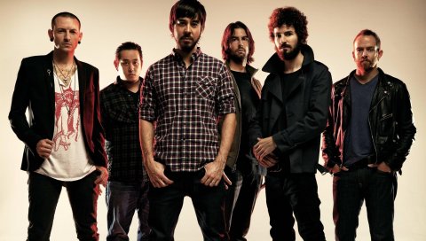 Linkin park, группа, участники, фото-набор, свет