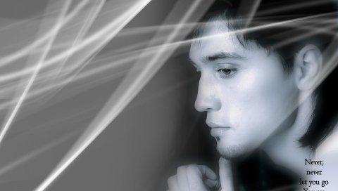 Dima bilan, лицо, рука, взгляд, фон