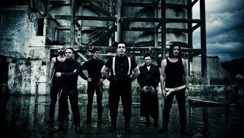 Rammstein, группа, участники, мрак, на открытом воздухе