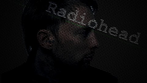 Radiohead, солист, текст, графика, знак
