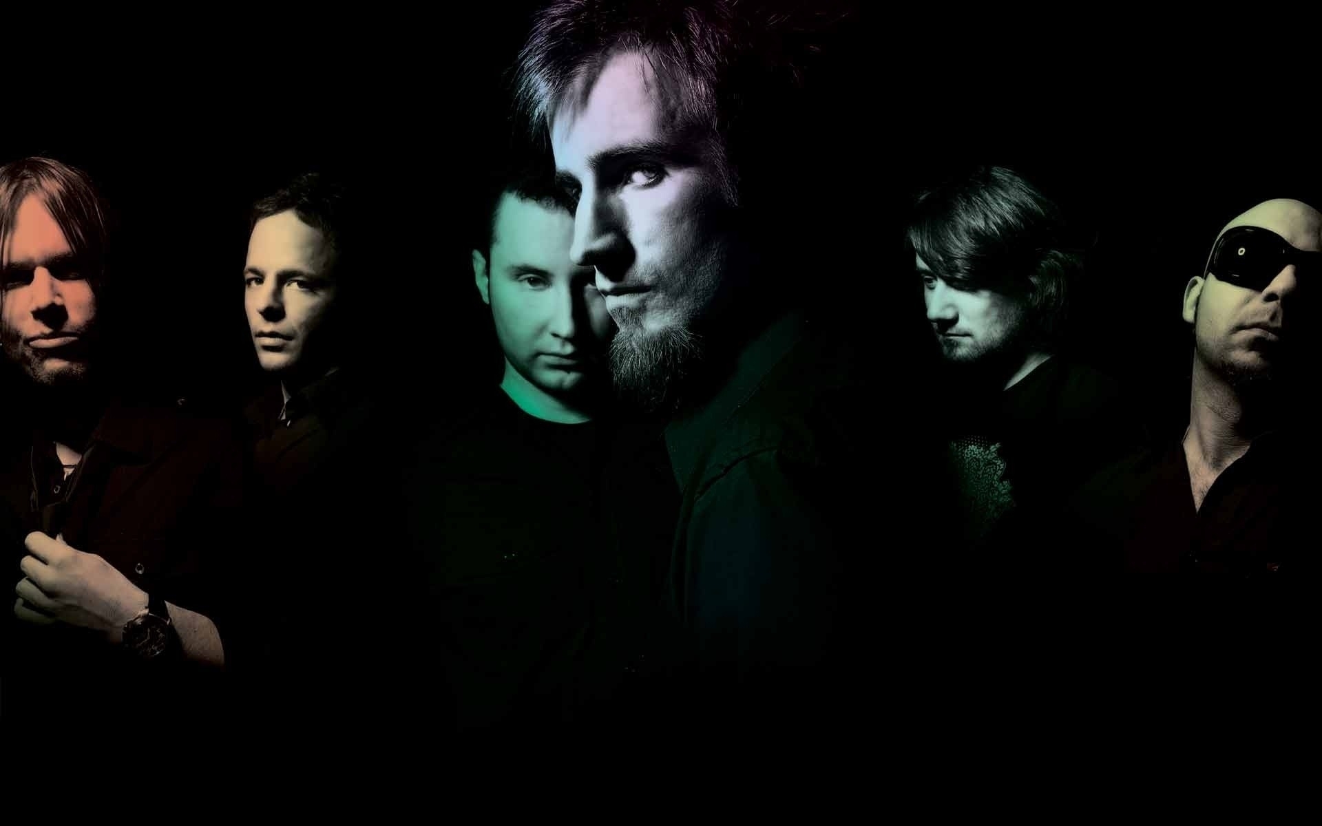 Картинки Маятник, группа, участники, взгляд, фон фото и обои на рабочий стол