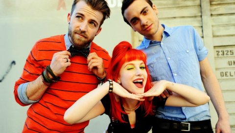 Paramore, улица, одежда, улыбка