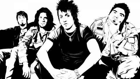 Papa roach, участники, группа, взгляд, цепочка