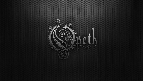 Opeth, sign, letters, background, font