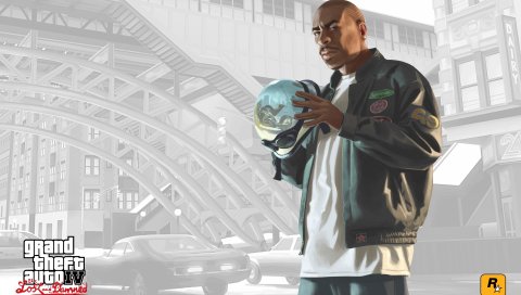 Malc, Grand theft auto 4 потерянный и проклятый, взгляд, человек, шлем