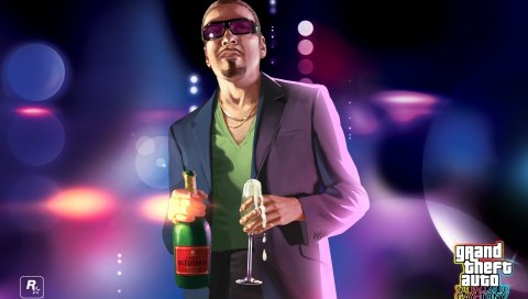 Gta 4 баллада гей-тони, грандиозная кража авто 4 баллада гей-тони, человек, шампанское