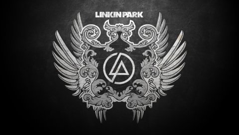 Linkin park, крылья, перья, буквы, символ