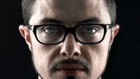 Heiko laux, лицо, взгляд, очки, свет