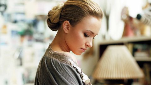 Hayden panettiere, свет, взгляд, ресницы, лицо