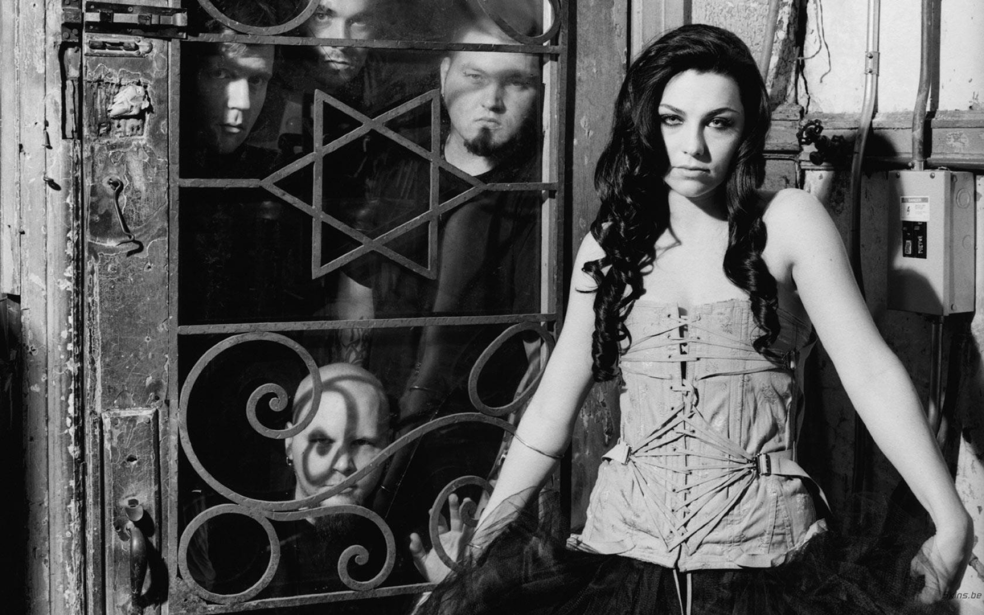Картинки Evanescence, band, girl, look, hair фото и обои на рабочий стол